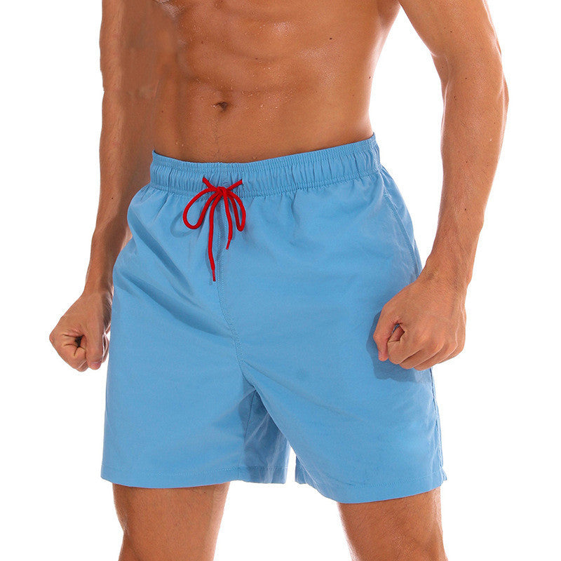 Men's Swim Shorts with Adjustable Drawstring Waistband