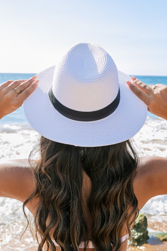 Women's Classic Straw Panama Hat