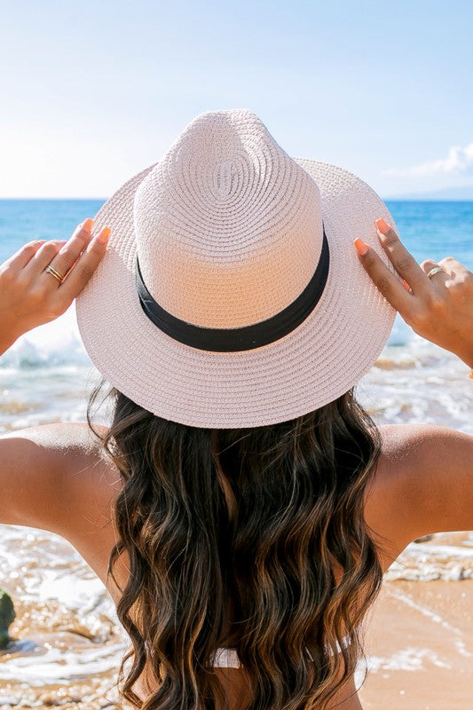 Women's Classic Straw Panama Hat