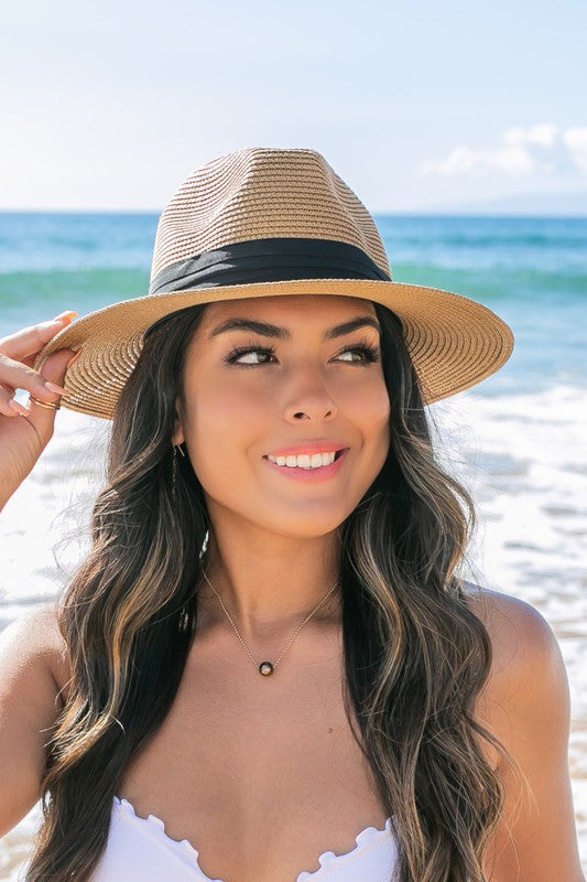 Women's Classic Straw Panama Hat