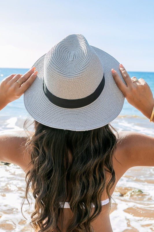 Women's Classic Straw Panama Hat