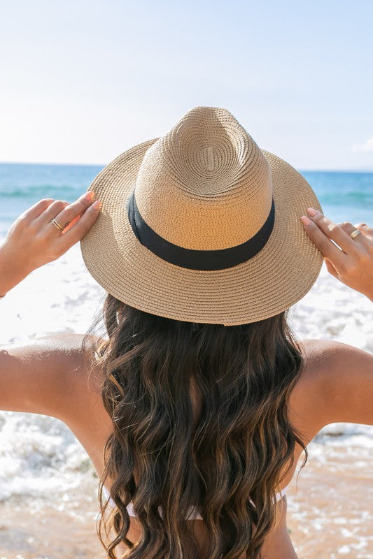 Women's Classic Straw Panama Hat