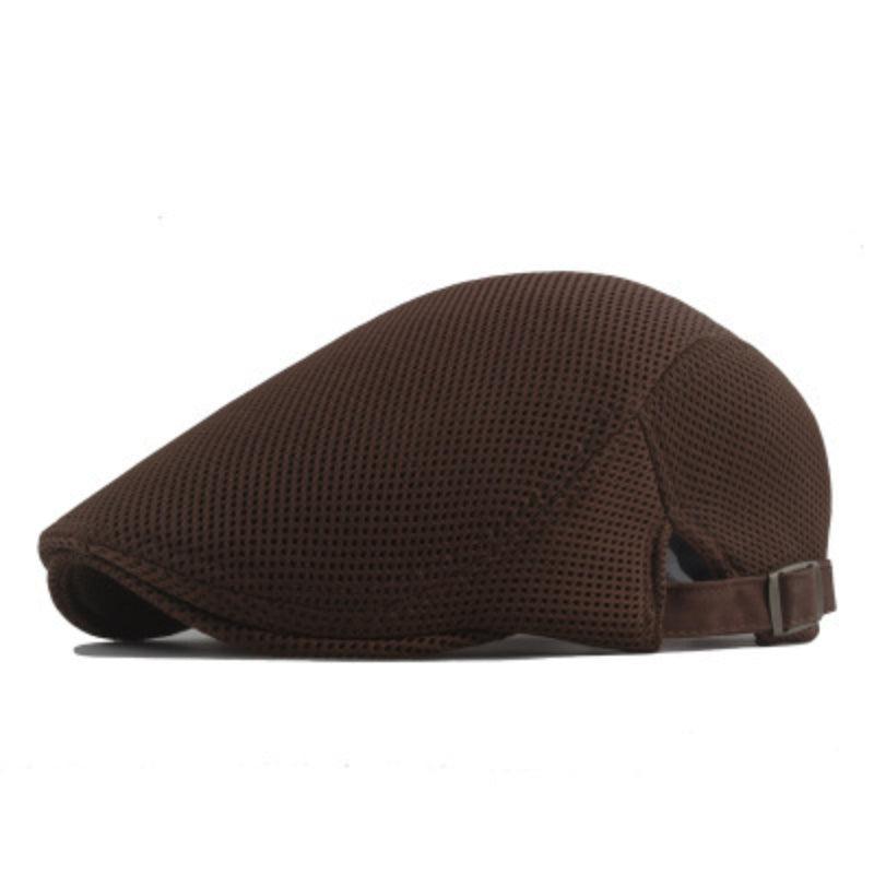 Men's Light Summer Newsboy Cap with Unisex Fit