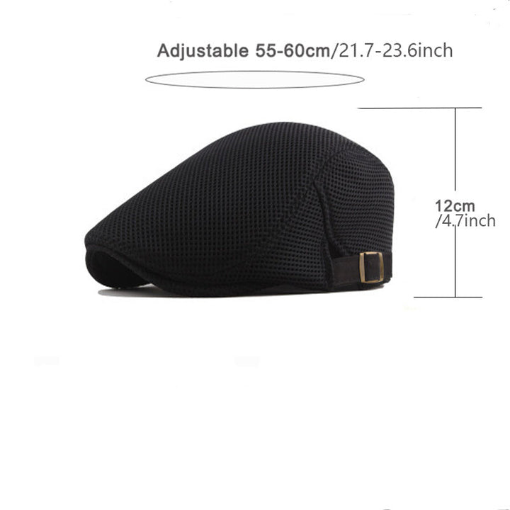 Men's Light Summer Newsboy Cap with Unisex Fit