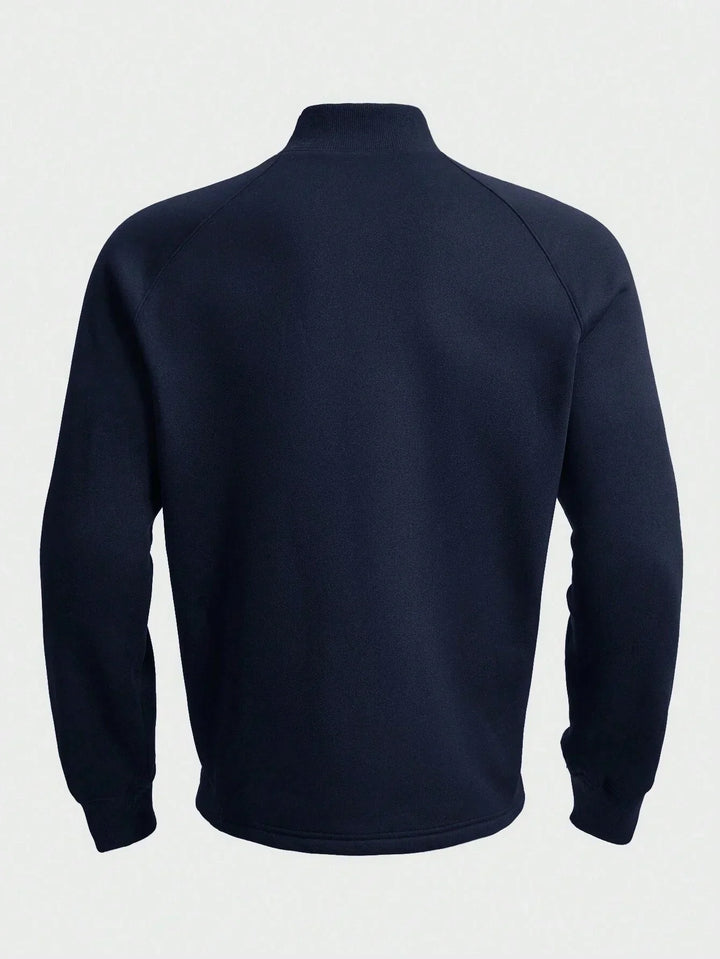 Men's Casual Pullover with Half Zipper