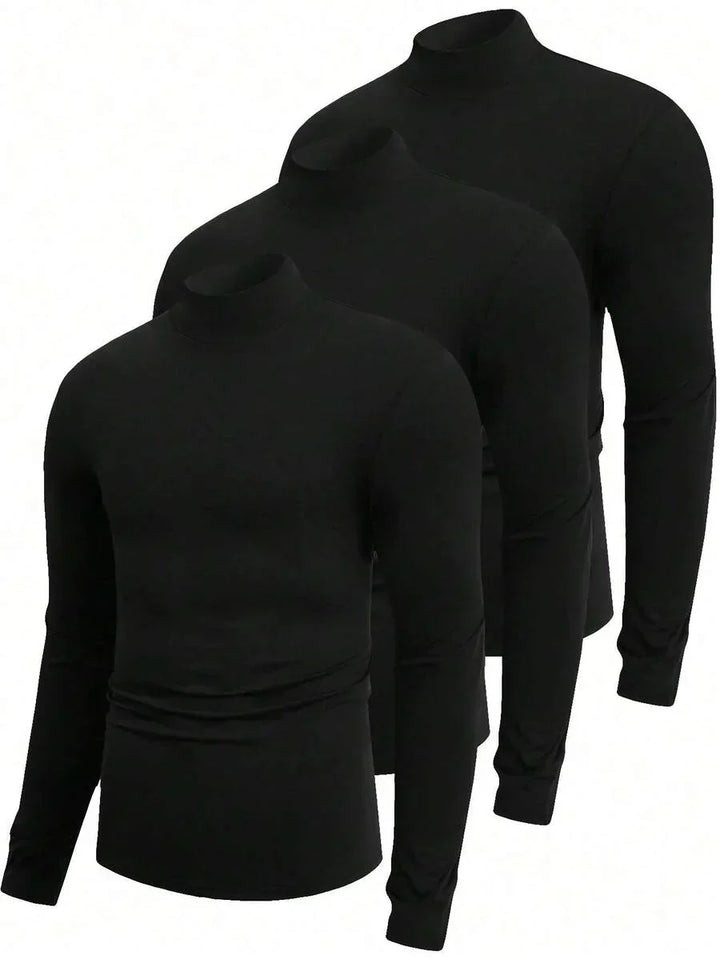 Men's Essentials Turtleneck 3-Pack