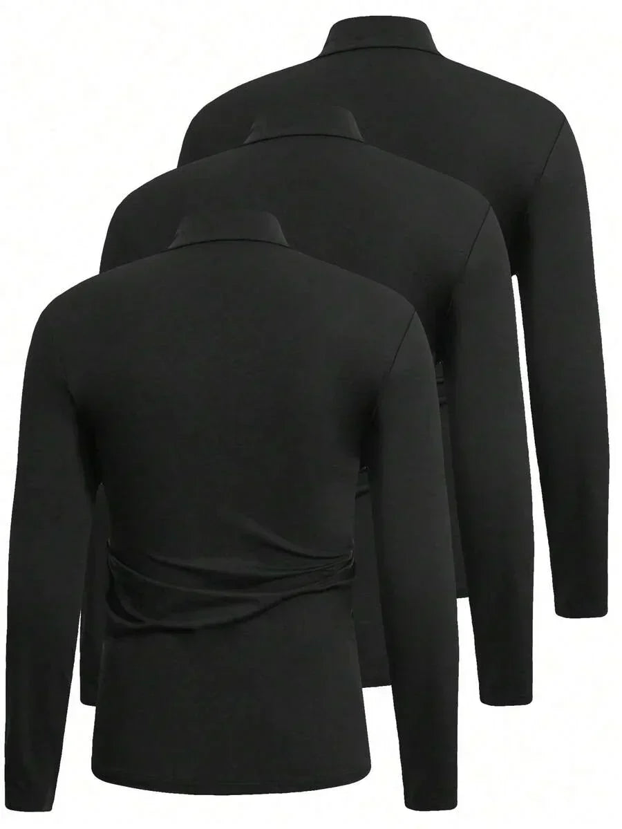 Men's Essentials Turtleneck 3-Pack