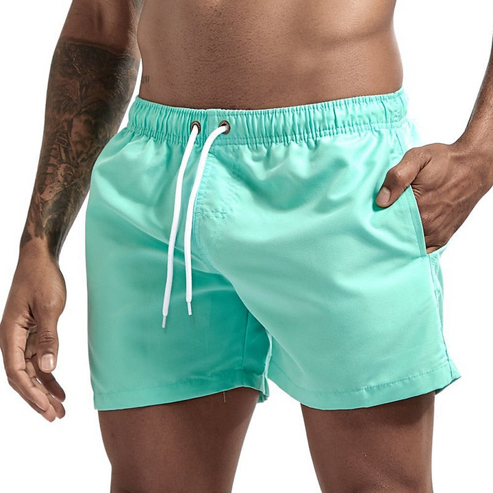 Men's Quick-Dry Swim Shorts for Summer Wear