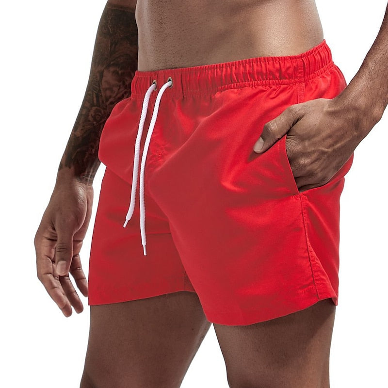 Men's Quick-Dry Swim Shorts for Summer Wear
