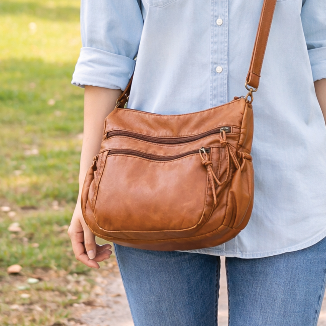 Harlow | Women's Vegan Leather Crossbody Shoulder Bag