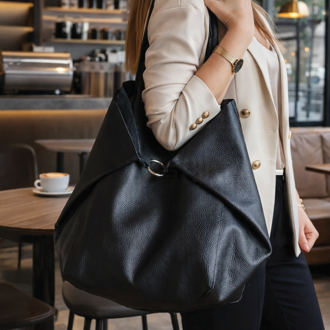 Heather | Women's Vegan Leather Tote Bag