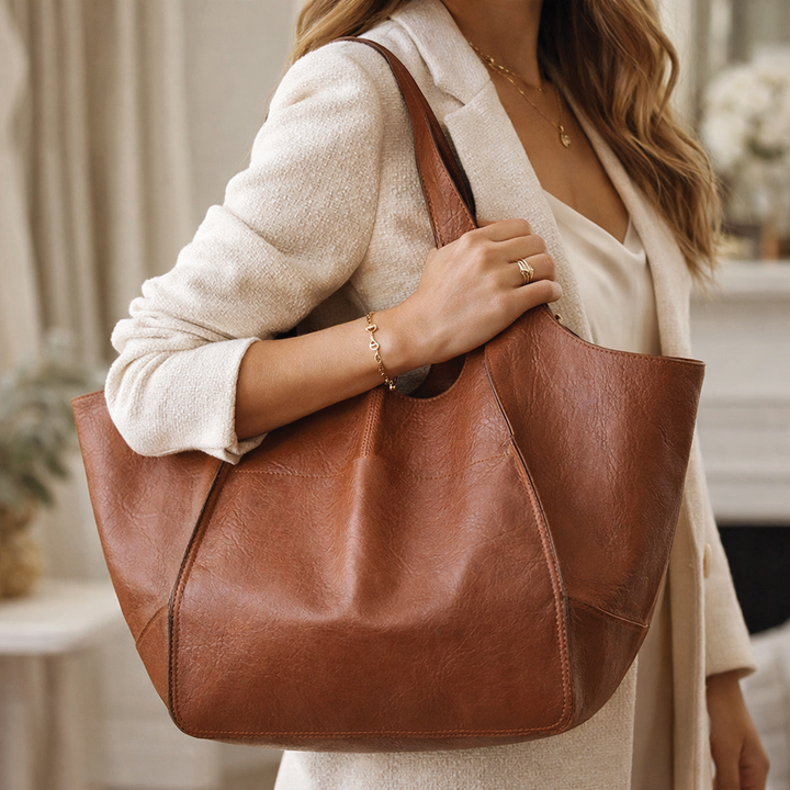 Janet | Women's Vegan Leather Tote Bag