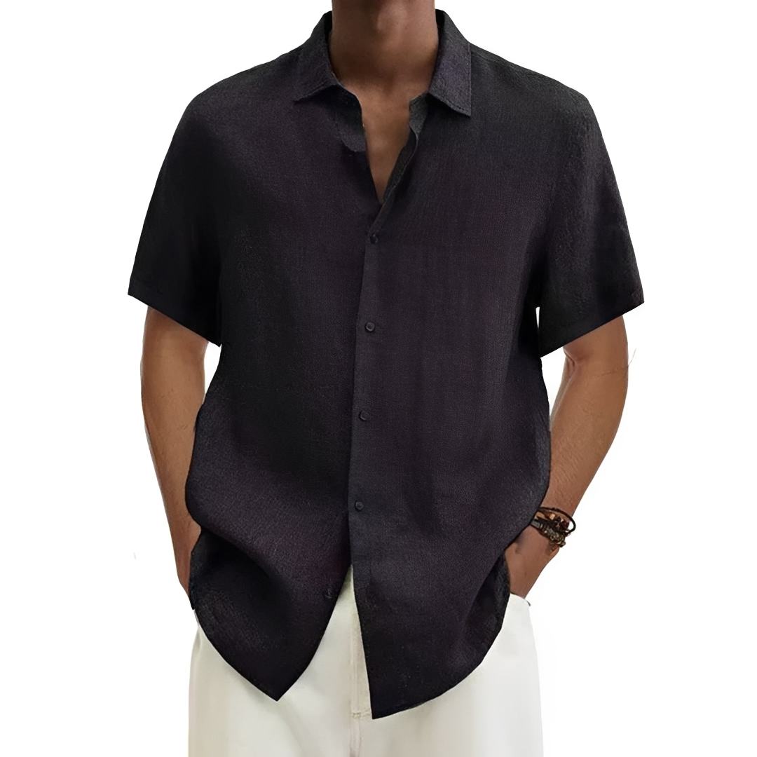 Aamon | Men's Breathable Summer Shirt