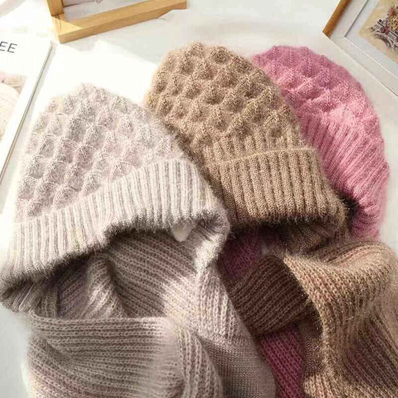 Women's Hat and Scarf Set