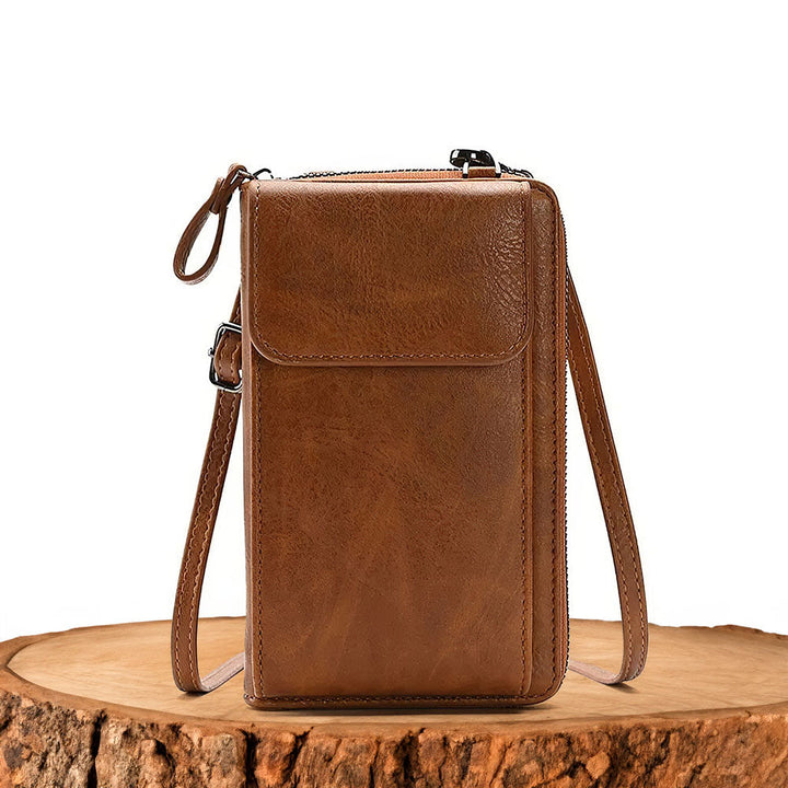 Ann | Women's Vegan Leather Crossbody Wallet