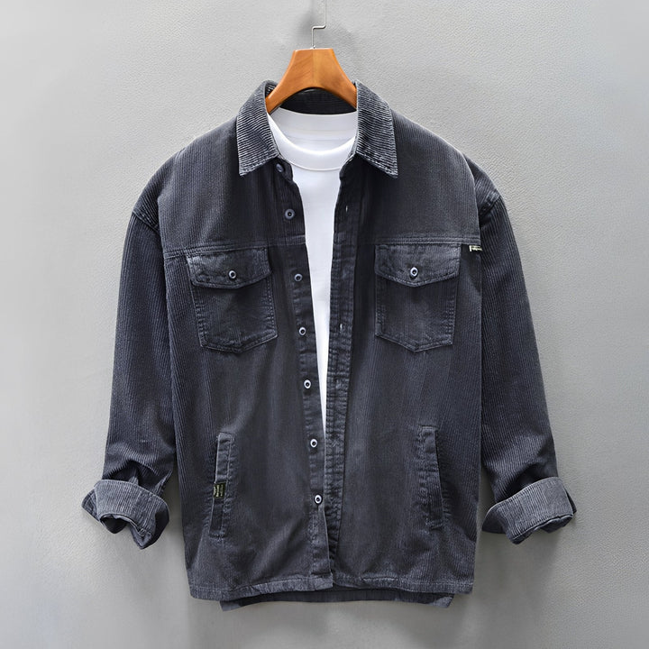 Luis | Men's Relaxed Corduroy Shirt - Comfortable and Cozy