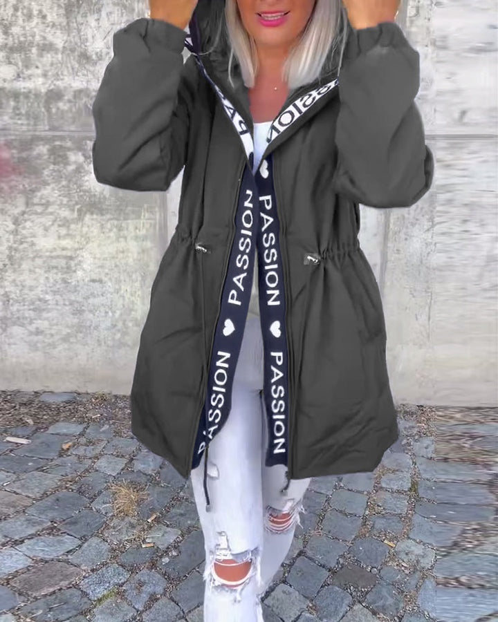 Women's Casual Hooded Coat