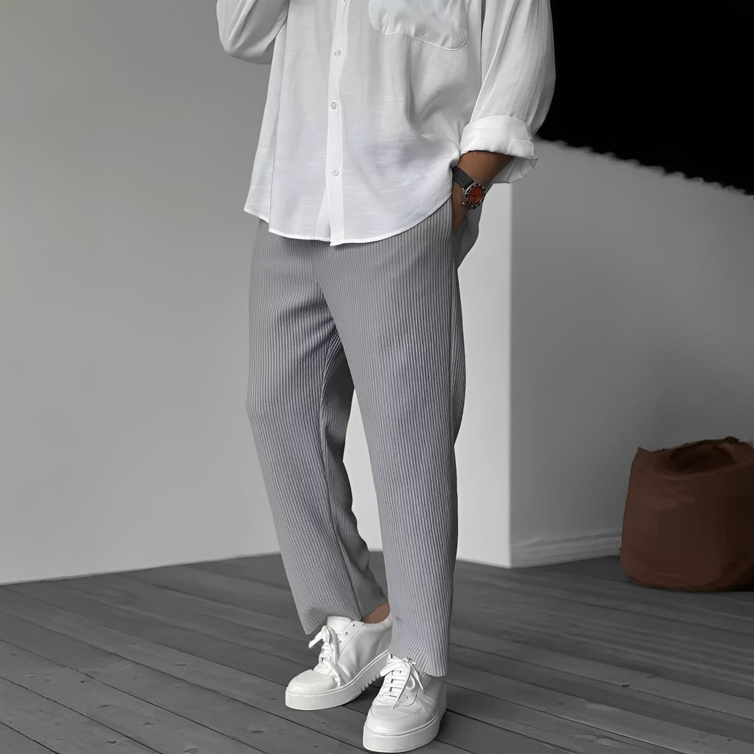 Tristan | Men's Casual Loose Straight-Cut Pants
