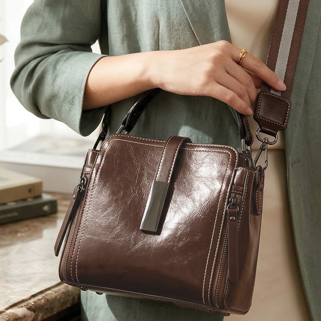 Cathy | Women's Leather Crossbody Purse