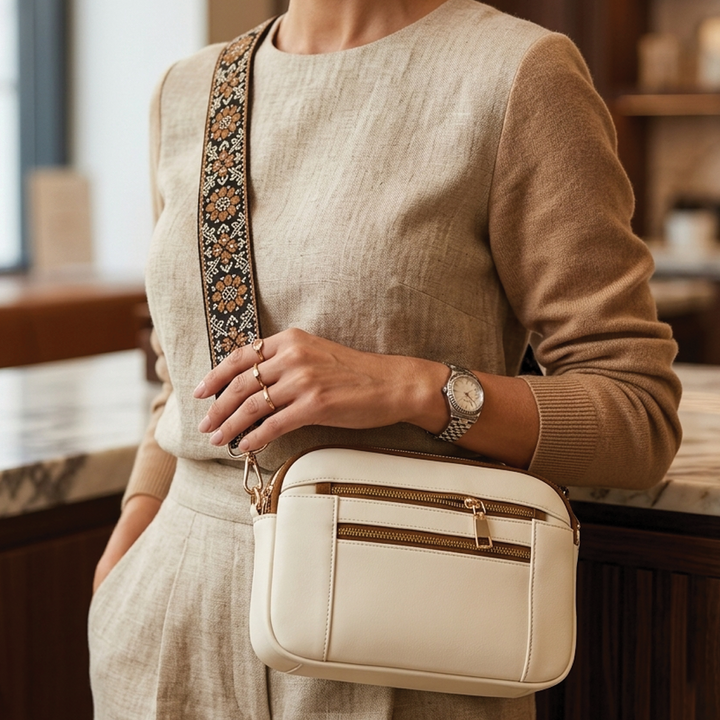 Christine | Women's Vegan Leather Crossbody Bag