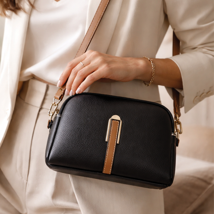 Elaine | Women's Vegan Leather Crossbody Purse