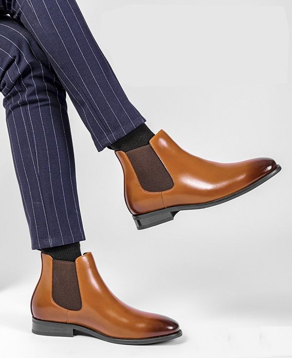 Men's Classic Chelsea Boots | Stylish Slip-On Design
