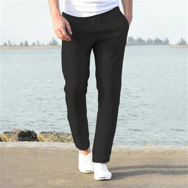 Men's Casual Slim Fit Chino Trousers