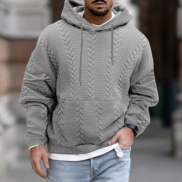 Men's Casual Knitted Hoodie