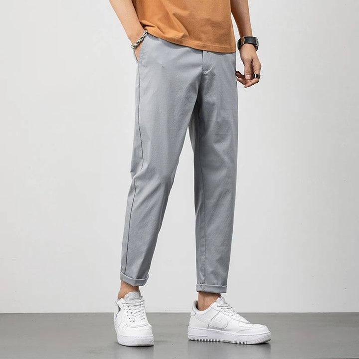 Men's Relaxed Fit Chinos Trousers | Casual Style Pants