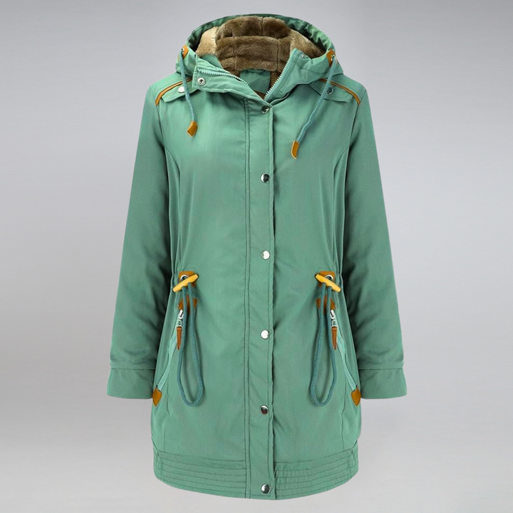 Women's Cozy Weatherproof Parka Jacket