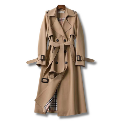 Gabardina cortavientos e hidrófuga para mujer, ideal para uso diario