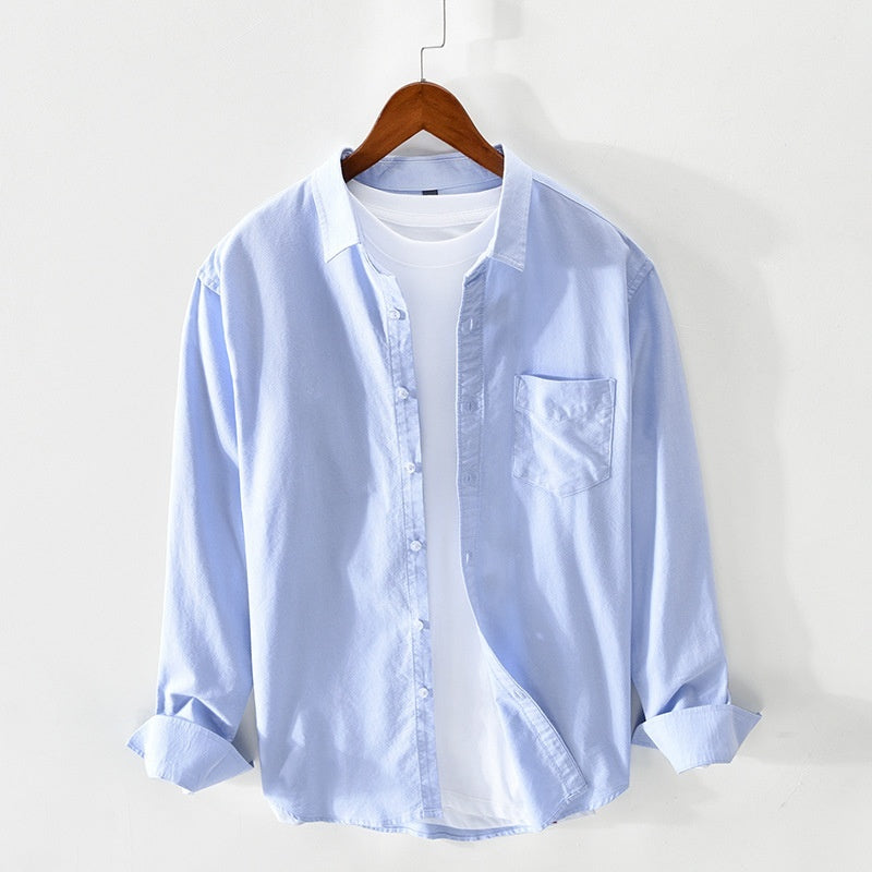 Tony | Men's Breathable Cotton Oxford Shirt
