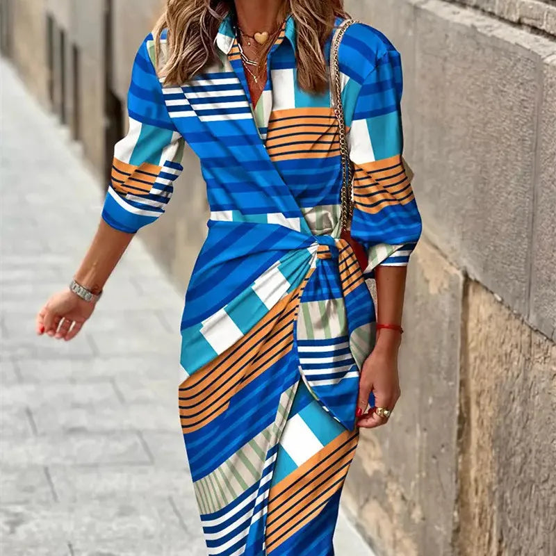 Vespera | Women's Floral Wrap Dress