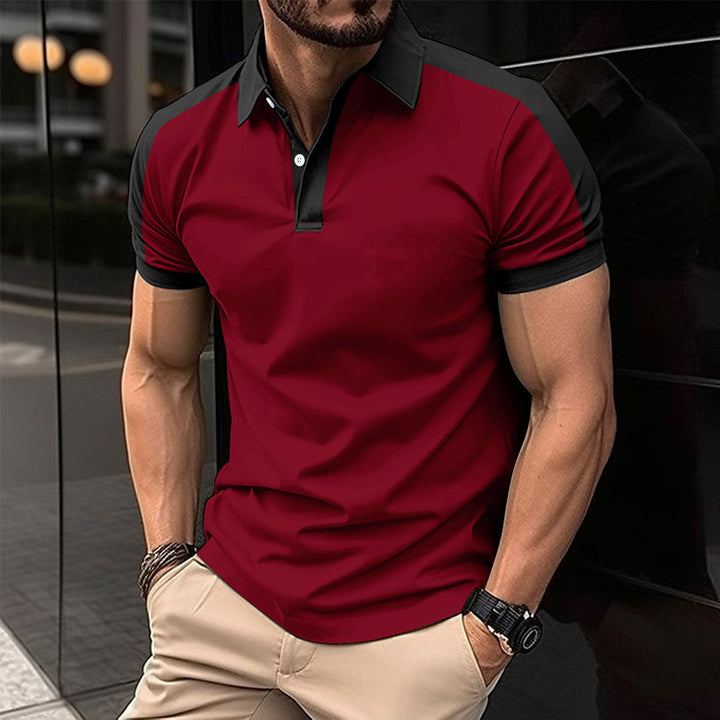 Ivan | Men's Short Sleeve Casual Polo Shirt for Summer