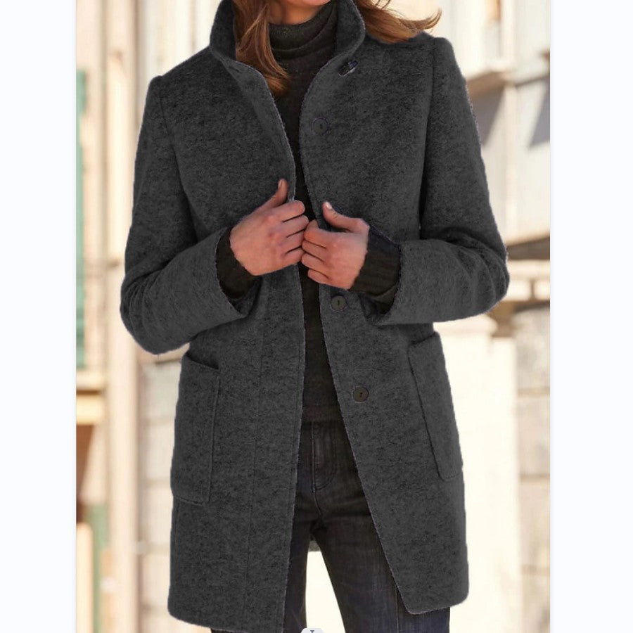 Women's Modern Elegant Long Coat