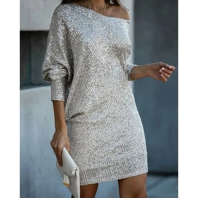 Xenara | Women's Sequin Evening Dress
