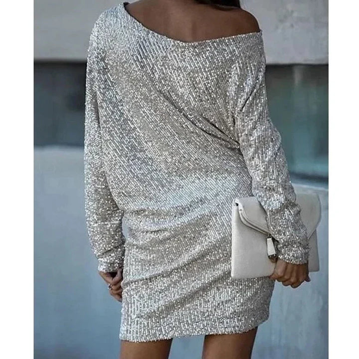 Xenara | Women's Sequin Evening Dress