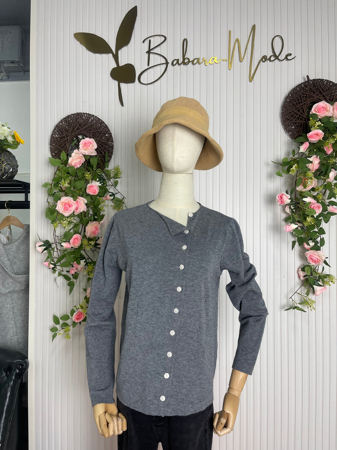 Women's Simple Long Sleeve Plain Sweater