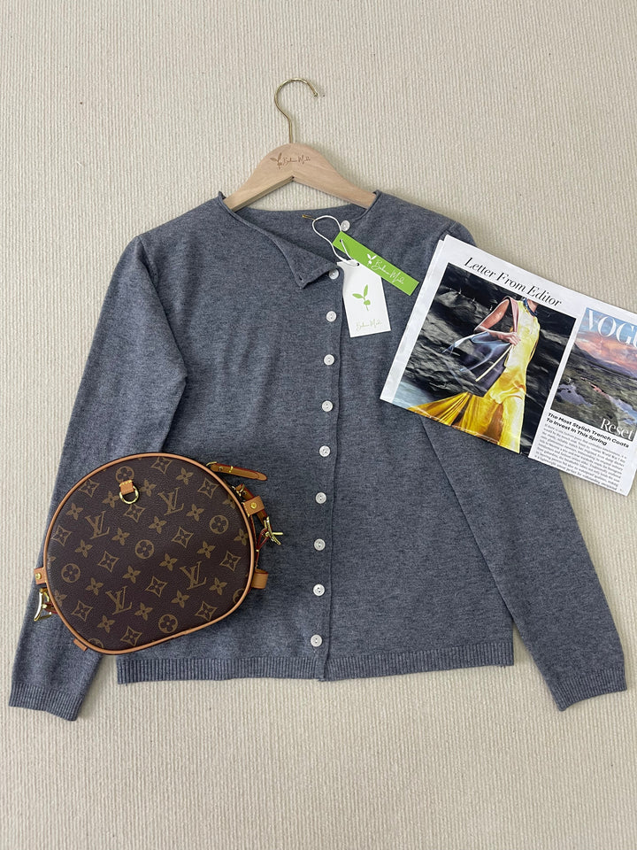 Women's Simple Long Sleeve Plain Sweater