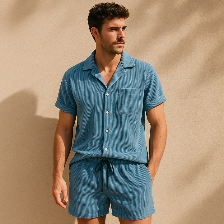 Men's Corduroy Lounge Set