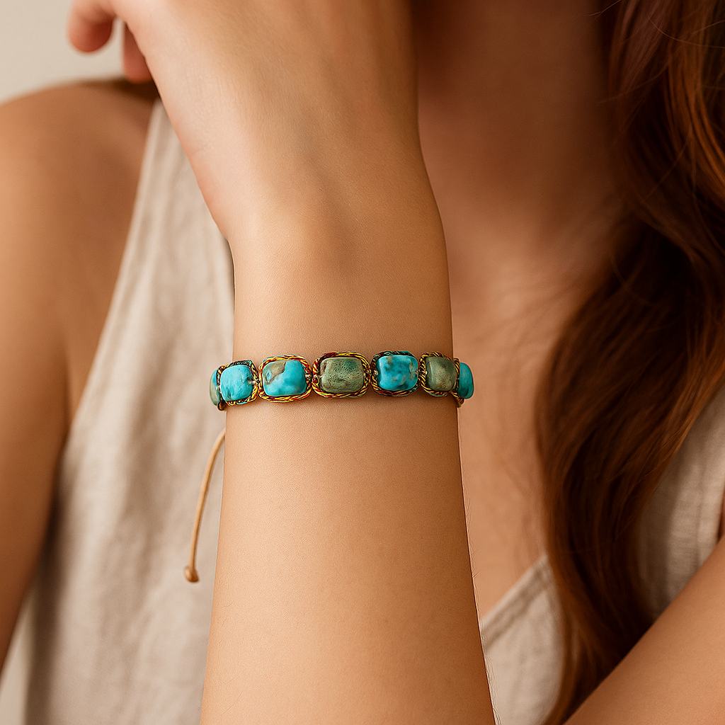 Bohemian Natural Stone Bracelet for Stylish Accessories