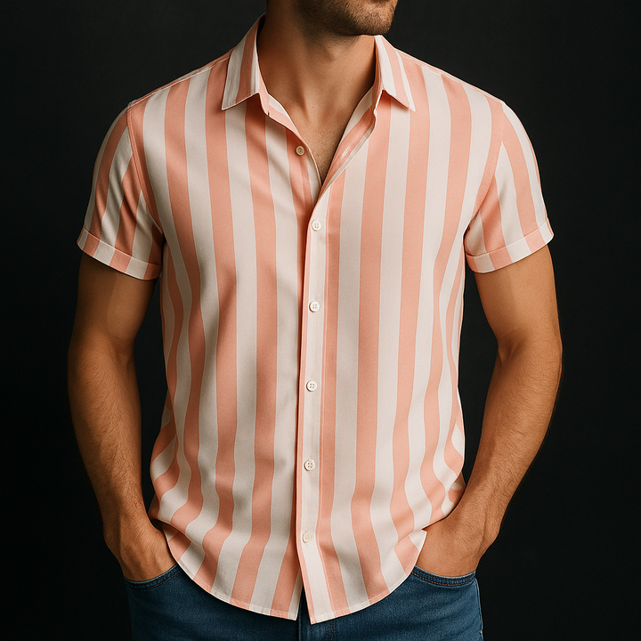 Men's Casual Short Sleeve Coastal Shirt