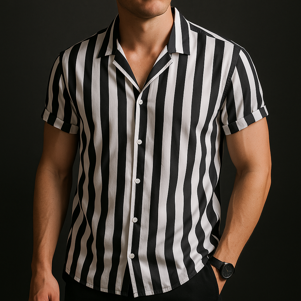 Men's Casual Short Sleeve Coastal Shirt