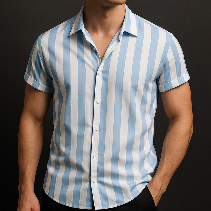Men's Casual Short Sleeve Coastal Shirt