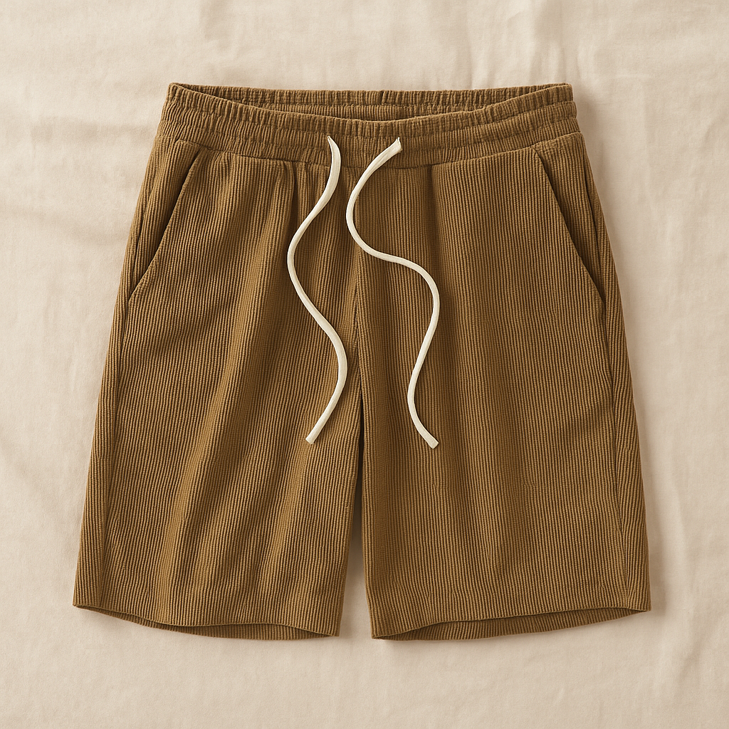 Men's Waffle Knit Casual Shorts