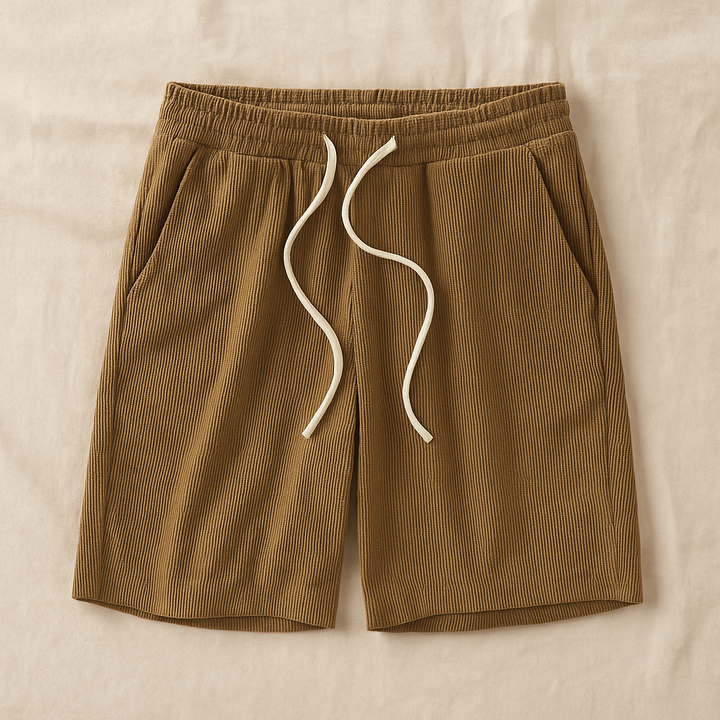 Men's Waffle Knit Casual Shorts