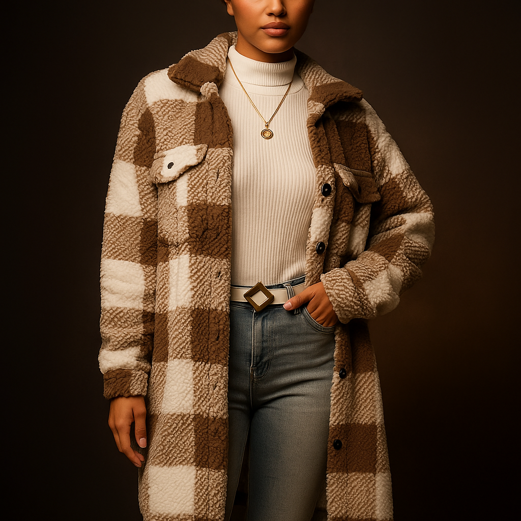 Women's Cozy Fleece Overcoat