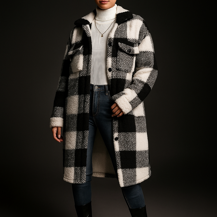 Women's Cozy Fleece Overcoat