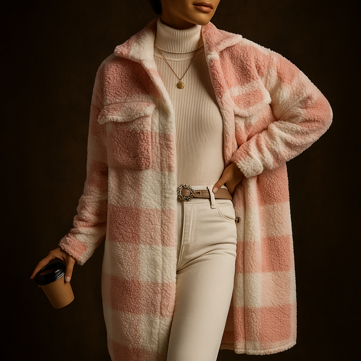 Women's Cozy Fleece Overcoat