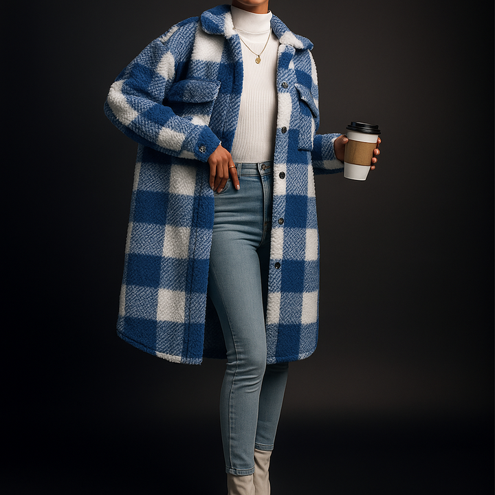 Women's Cozy Fleece Overcoat